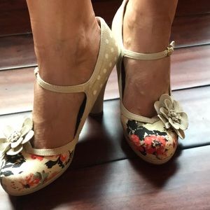 Ruby Shoo size 39 beautiful, unique shoes